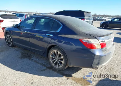 2015 Honda Accord Sport z USA, uszkodzony, nr VIN 1HGCR2F55FA143600